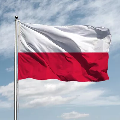 $5.79 • Buy Poland Eagle Flag Polish National Banner Polyester 3x5 Foot Country Flags 
