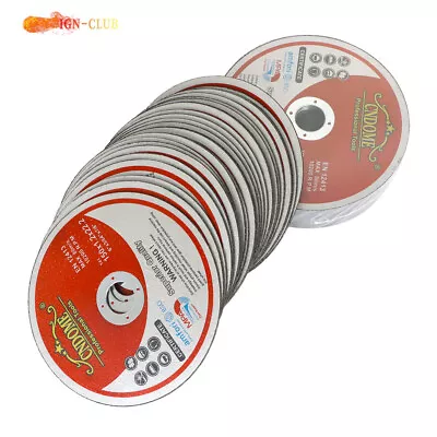 100Pack 6 X.045 X7/8  Cutting Discs - Metal & Stainless Steel Cut-off Wheel US • $55.81