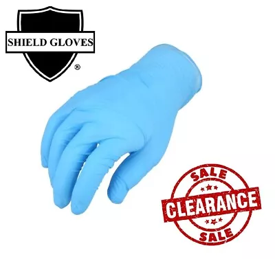 1000 Blue Nitrile Gloves 4 Mil Powder Free ( Non Latex Vinyl) 2XL • $45.60