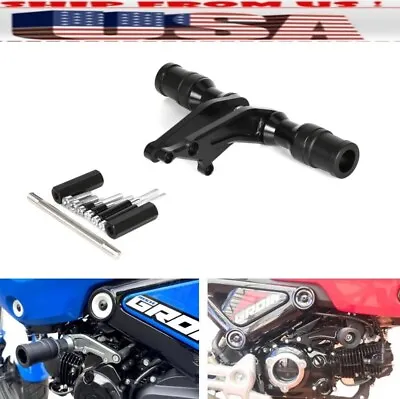 US BLACK Frame Sliders Falling Crash Protector For HONDA GROM MSX 125 2022-2023 • $61.73