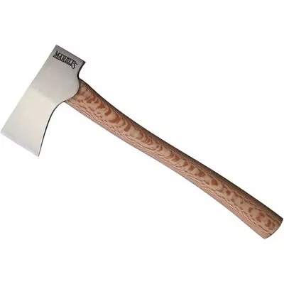 Marbles MR465 / EG-744 Mini Stainless Hatchet Survival Wood Handle Axe + Sheath • $18.92