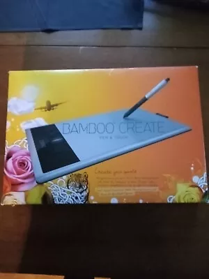 WACOM Bamboo Create Pen And Touch Tablet (CTH-670) W/Box Excellent Condition  • $40