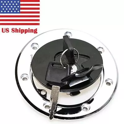 Fuel Gas Cap 2 Keys For Kawasaki Ninja ZX6 ZX600E 1993-2002 ZZR-400 1993-2006 • $17.63