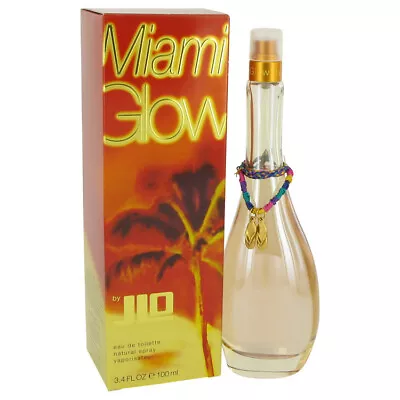 Miami Glow By Jennifer Lopez 3.3 Oz EDT Spray Perfume For Women New In Box • $31.95