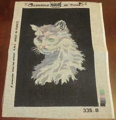 Margot De Paris Tapestry/Needlepoint Canvas – Cat • $14.56