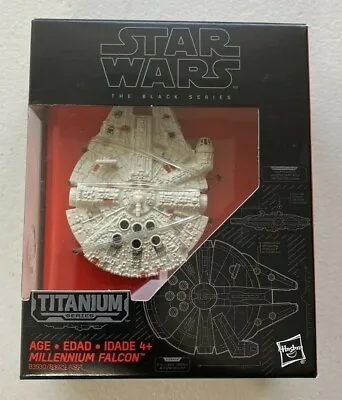 Star Wars Vii The Black Series Titanium Series Die-cast Metal Millennium Falcon • $16.39