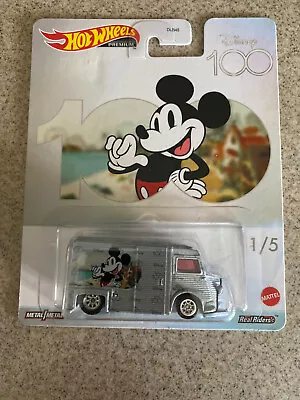 2023 Hot Wheels Premium Disney 100 Mickey Mouse Citroen Type H Metal Diecast 1/5 • $8.50