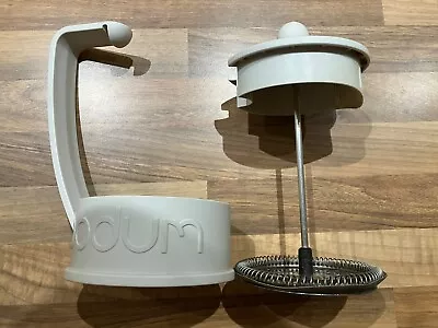 Bodum Cream Cafetière Spare Parts Filter Coil Lid Handle Plunger Repair • £3.99