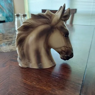 Vintage Horse Stallion Head Planter Ceramic Vase • $25.99