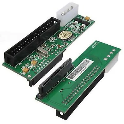 £10.49 • Buy New 2.5 /3.5  Drive 40 Pin Serial ATA SATA To PATA IDE Card Adapter Converter UK