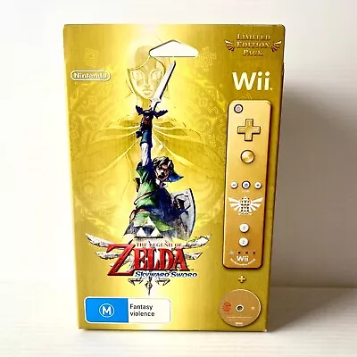 The Legend Of Zelda: Skyward Sword Limited Edition - Nintendo Wii - Brand New • $399.88