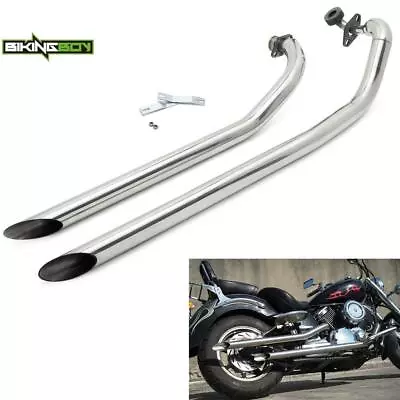 $193 • Buy Shortshots Staggered Exhaust Pipes For Yamaha V Star 1100 XVS1100 Custom Classic
