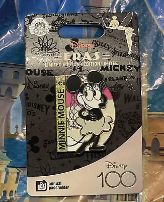 Disney Eras 2023 Passholder Minnie Mouse Pin LE 3000 Pin • $34.95