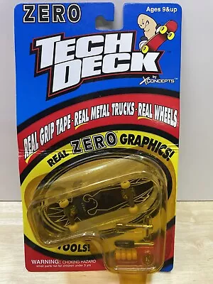 Zero Tech Deck Mini Skateboard Fingerboard Series 3320 NOS • $29.99