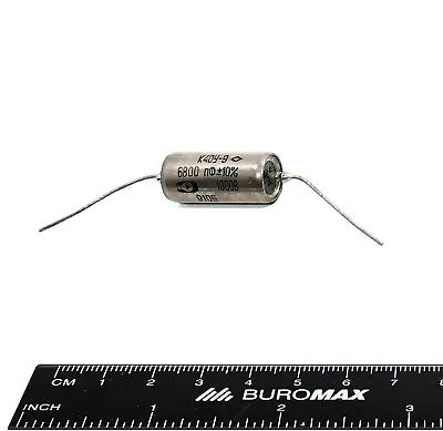 30 Pcs 6800pF 1000V K40Y-9 PIO Paper In Oil Capacitors USSR NOS • $8.95