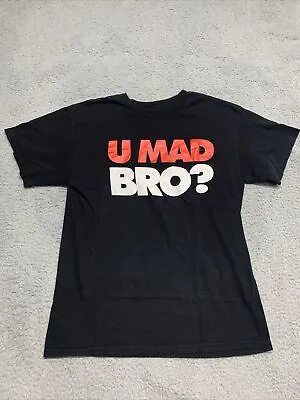 U Mad Bro? Horizon NY Men's Black T-Shirt Size Medium • $10