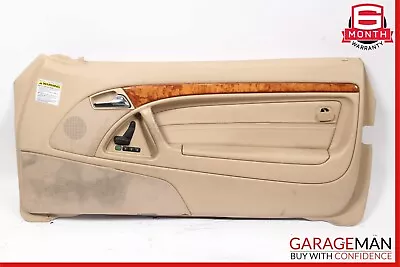 $227.80 • Buy 96-02 Mercedes R129 SL500 Front Right Side Interior Door Panel Leather Saffron