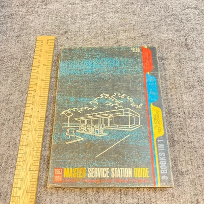 $8 • Buy Vintage Automobile Service Guide Manual W/ VW & Renault Chapters 1963/64