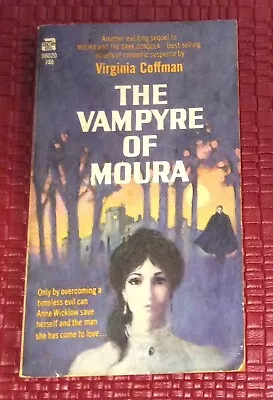 Virginia Coffman - The Vampyre Of Moura 1970 Vintage Gothic Paperback Novel • $26.99