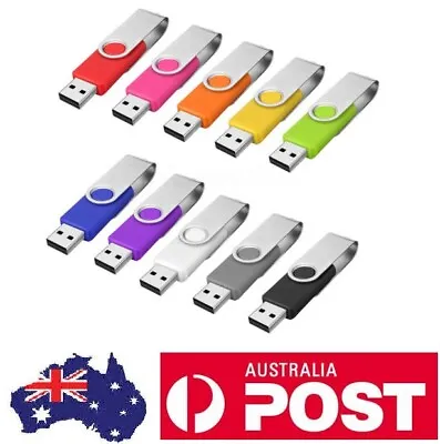 $30 • Buy AUS - Lot, ( 10 PACK ) Real Usb Flash Drive Memory Stick Thumb Jump Pen Drive 
