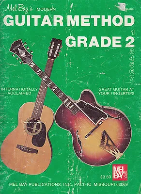 Guitar Method Grade 2-1973-Mel Bay-48 Page-Sheet Music • $32.35