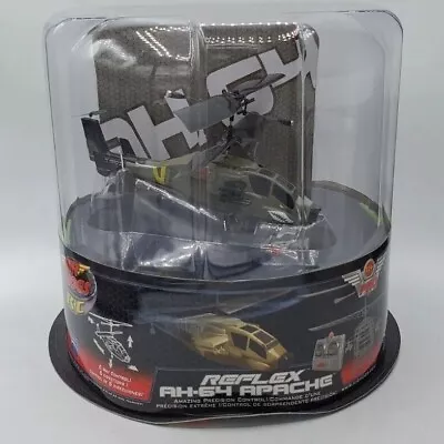 SEALED Air Hogs R/C Helicopter Reflex AH-64 Apache Pro 12+ Indoors Unopened • $43.90