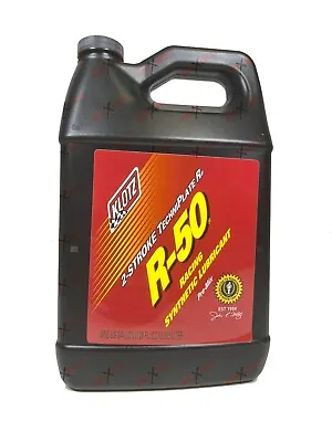 Klotz 2 Stroke Oil Gallon R-50 Two Cycle Full Synthetic Techniplate Pre-Mix R50 • $69.99