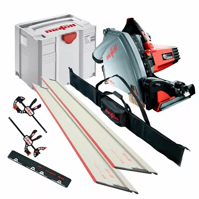 Mafell 917636 MT55CC Plunge Circular Saw C/w Guide Rail & Clamp Set 110v • £699