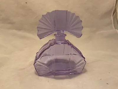 Vintage Alexandrite Glass Perfume Escence Bottle Czechoslovakia • $34