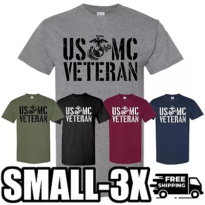 US Marine Corps Shirt T-shirt USMC Veterans Day Patriotic Military Army Navy USA • $22.99