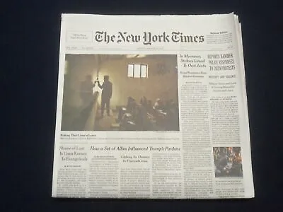 2021 March 21 New York Times - Reports Hammer Police Responses To 2020 Protests • $21
