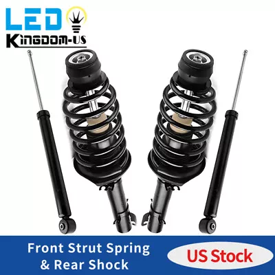 Front Struts W/ Springs & Rear Shock Absorbers For Volkswagen Beetle Jetta Golf • $139.58