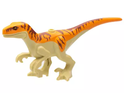 Lego Jurassic World Dinosaur Atrociraptor Orange Atrocira01 From 76948 • $17.95