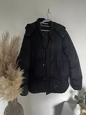 ASOS / NIGHT ADDICT Black Puffer Jacket Coat Men’s / Women’s XL  • £7.50