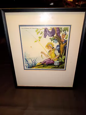 Jean A Mercier 1956 Framed Art Print Fables France Beuchet Vanden Brugge #2 • $250