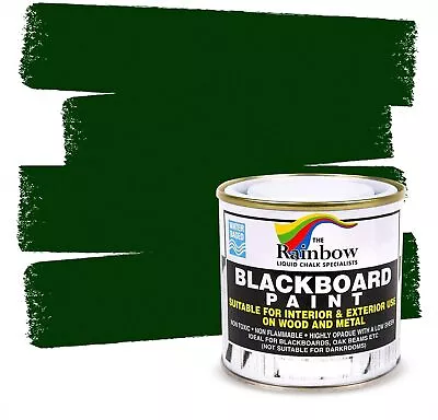 Chalkboard Blackboard Paint - Green 8.5oz - Brush On Wood Or Any Surface - Matte • $22.99