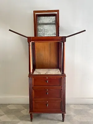 Antique Barbers Cabinet Washstand With Drawers • £550