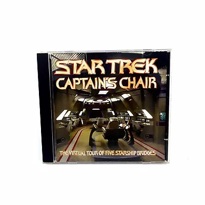 Star Trek Captains Chair Pc Game Windows 95 • $35.24