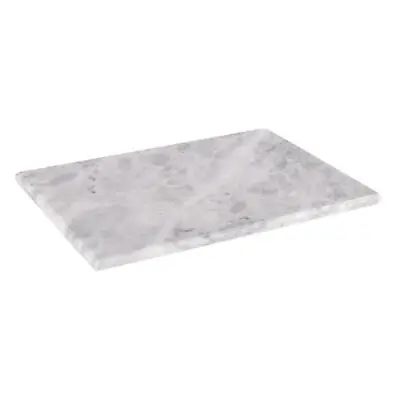 Rectangular Polished Marble Food Chopping Cutting Board Worktop Protector • £11