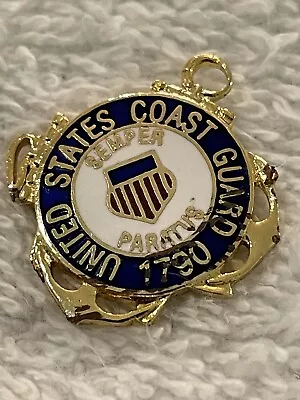 Gold Tone Metal Collectible US Military US Coast Guard Charm  Pendant • $6