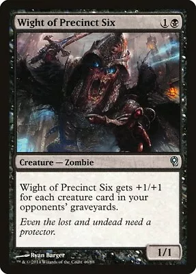 MTG - WIGHT OF PRECINCT SIX - Duel Decks: Jace Vs. Vraska (U) • $1