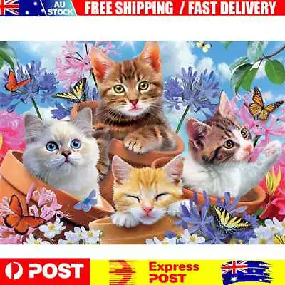 $12.99 • Buy 5D DIY Full Drill Diamond Painting Cross Stitch Embroidery Wall Art (Cat02)