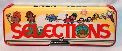 New Vintage Japanese Lala  1202 Selections Magnetic School  Pencil Case • $39.99