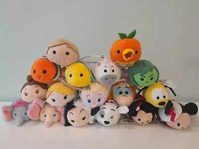 Tsum Tsum Plush Lot Of 17 Minis Some NWT Some Rare HTF Orange Bird Mrs. Jumbo + • $50