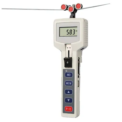 $664.05 • Buy Handheld Digital Tension Meter Cable Steel Wire Rope Tensiometer 50~2500(cN)