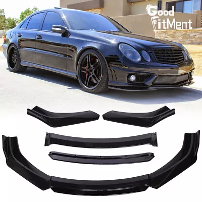 For Mercedes-Benz W211 A207 C207 S211 Front Bumper Lip Spoiler Splitter Diffuser • $76.05