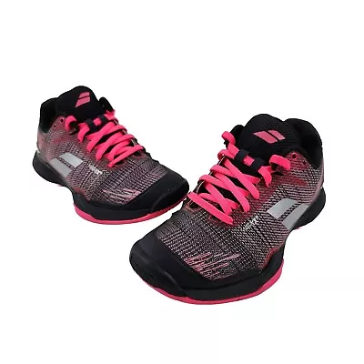 Women’s Size 6 US - Babolat Jet Mach II Clay Pink/Black All Court Tennis Shoes • $32.75