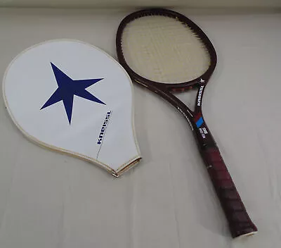 Vintage Kneissl Big Red Star L3 4 3/8 Boron Tennis Racquet Austria • $59.99