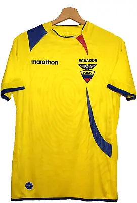 2007 ECUADOR Football SHIRT Jersey MARATHON Size S Camiseta Maglia Maillot • $41.60