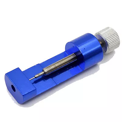 Blue Link Pin Remover Metal Watch Band Strap Bracelet Adjuster Repair Kits Tool • £3.49